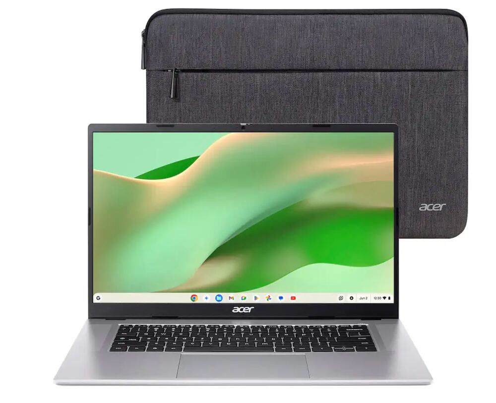 Acer - Chromebook 315 – 15.6" FHD Laptop with Google AI - MediaTek Kompanio 540